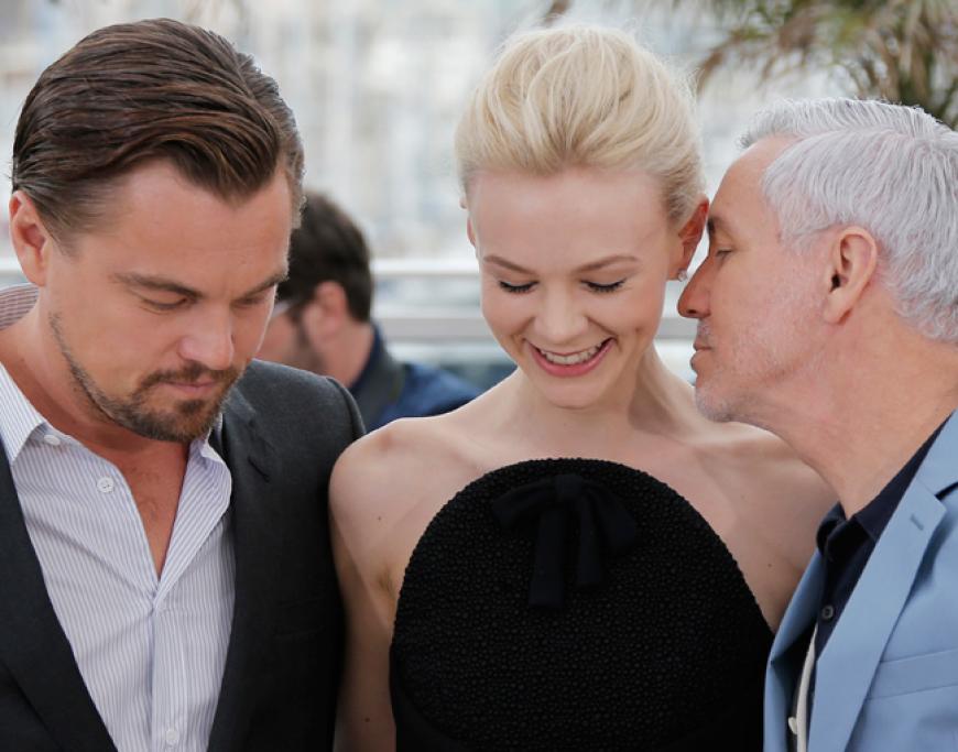 Leonardo DiCaprio mit seiner Filmkollegin Carey Mulligan und