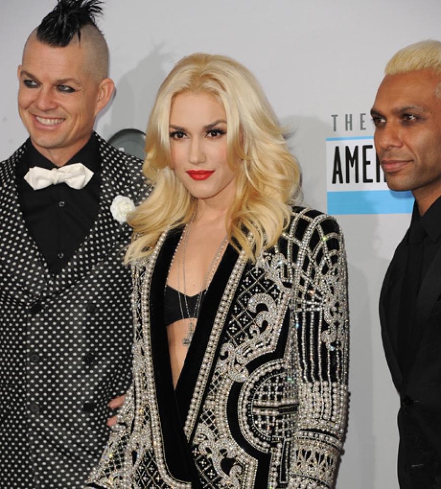 Gwen Stefani mit ihren Jungs von