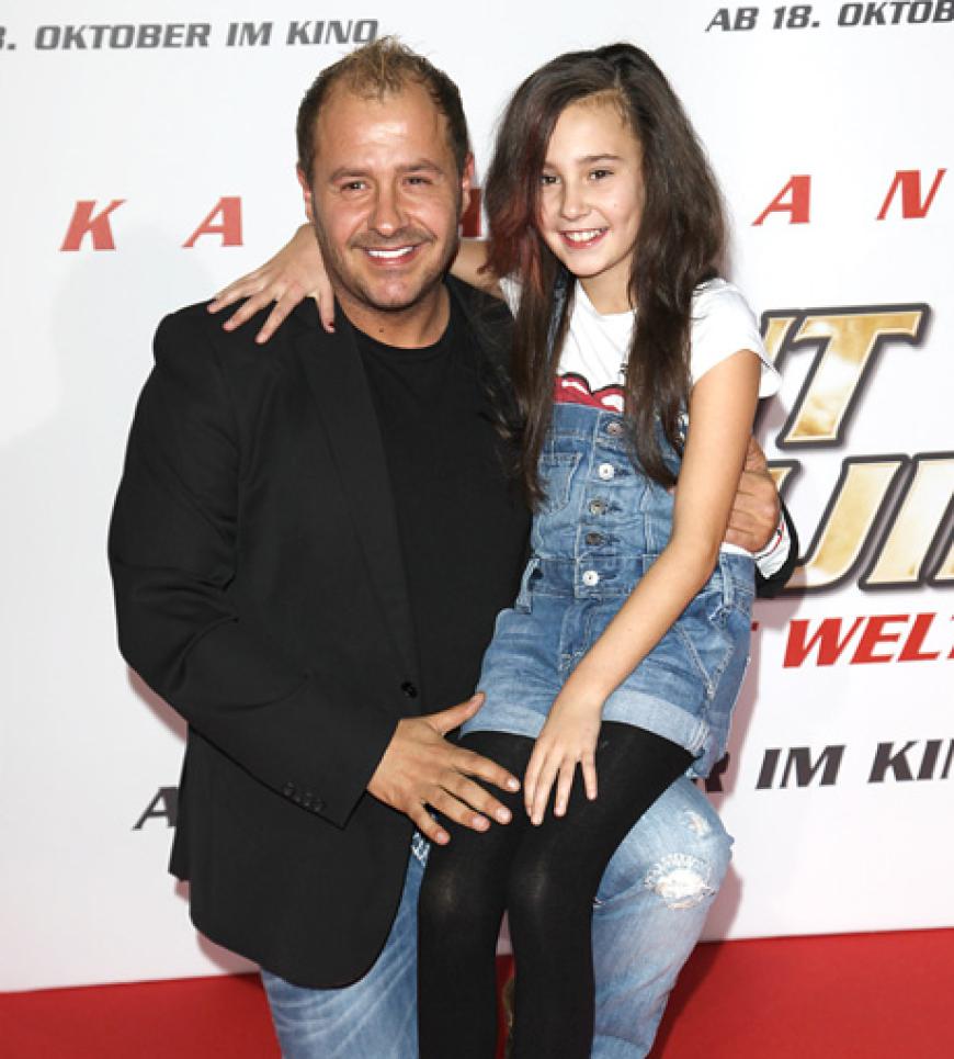 Schauspieler Willi Herren und Tochter Alessia