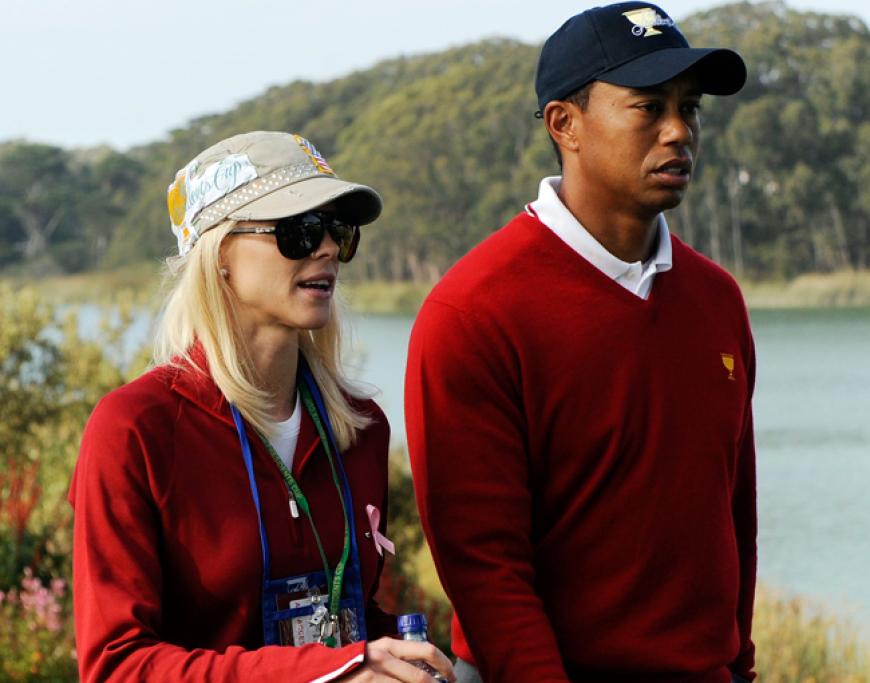 2009: Golfprofi Tiger Woods sorgte mit seinen außerehelichen Sex-Affären für Aufsehen. Insgesamt hatte er 9 Geliebte - Ehefrau Elin Nordegren trennt sich und reicht die Scheidung ein