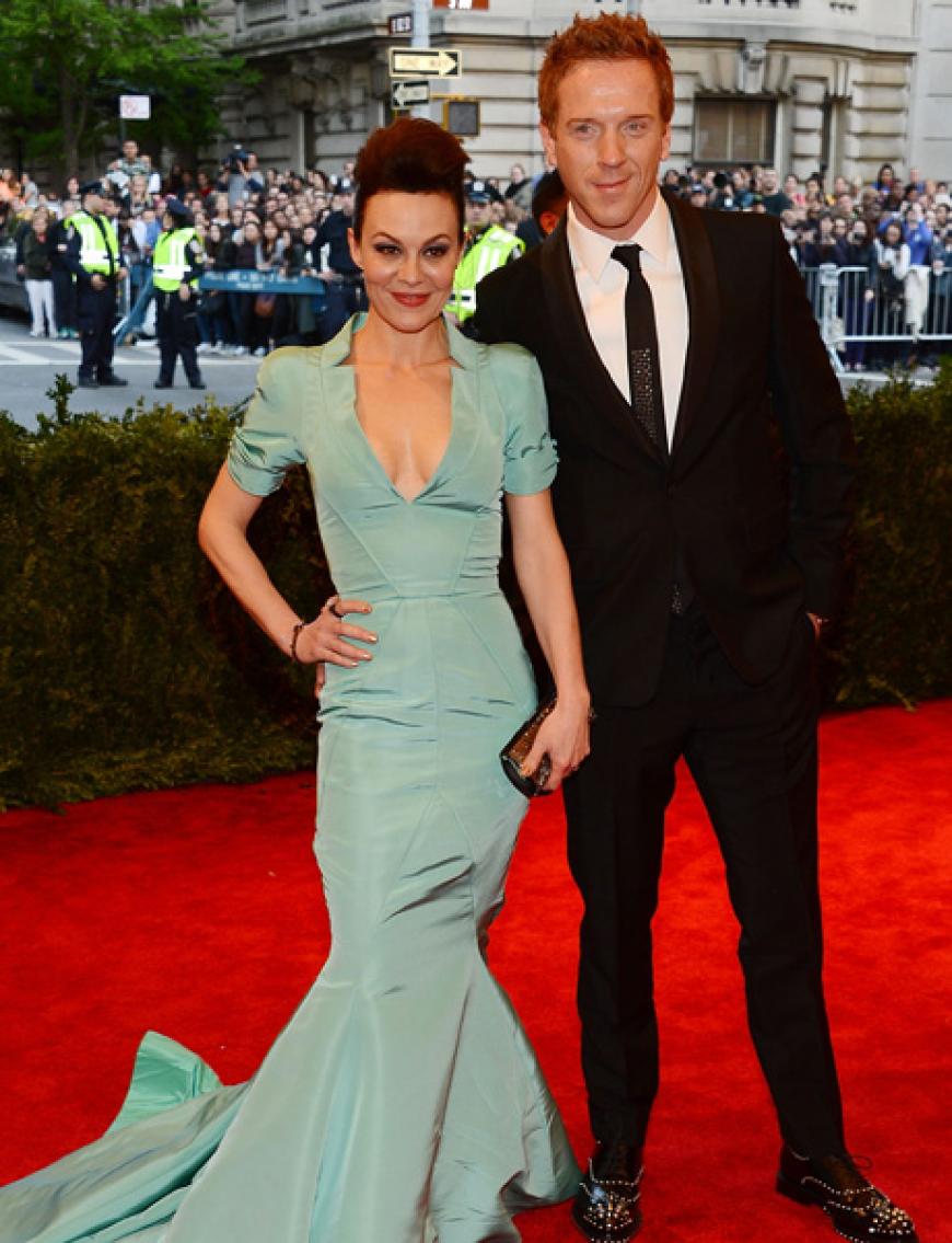 Helen McCrory mit ihrem Partner und