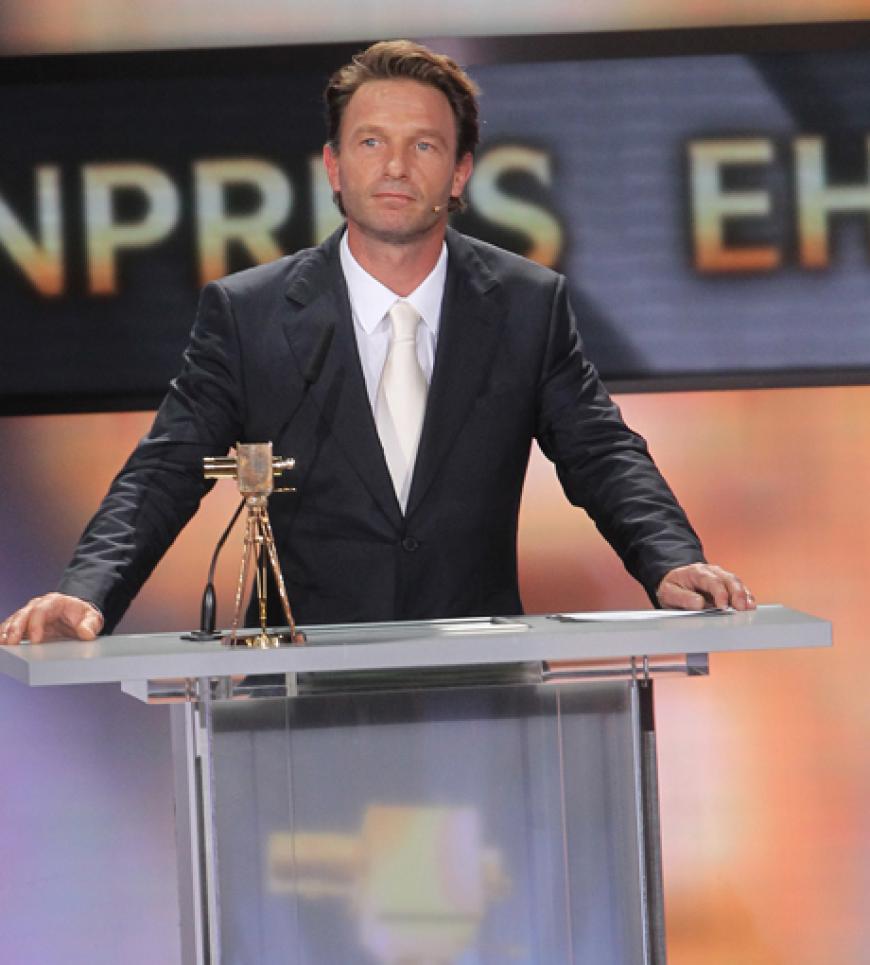 Thomas Kretschmann hielt eine bewegende Rede auf den verstorbenen Bernd Eichinger