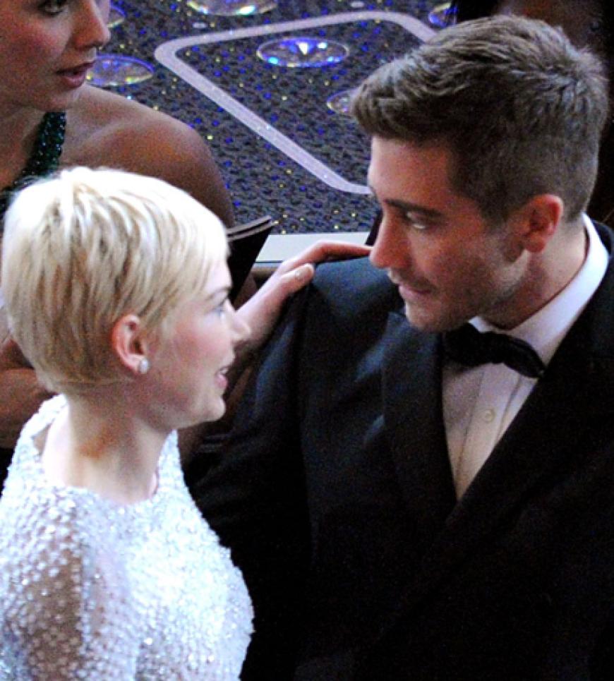 Michelle Williams begrüßt Jake Gyllenhaal