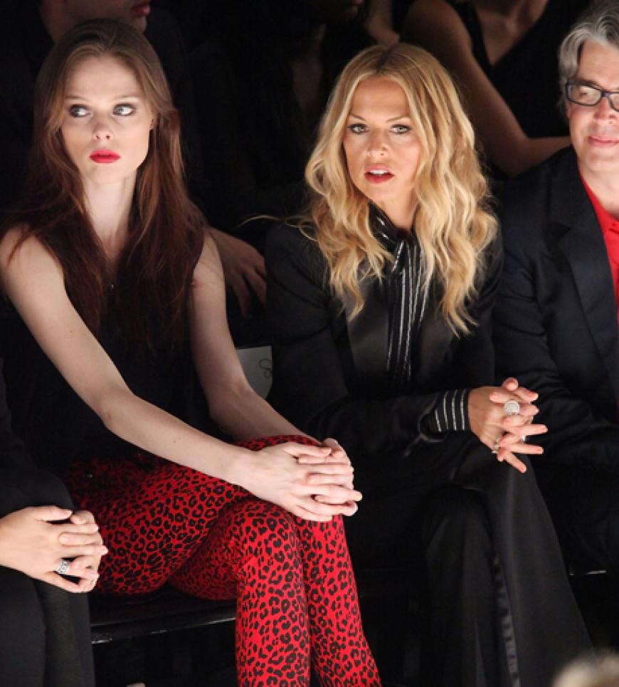 In der ersten Reihe: Coco Rocha und Rachel Zoe