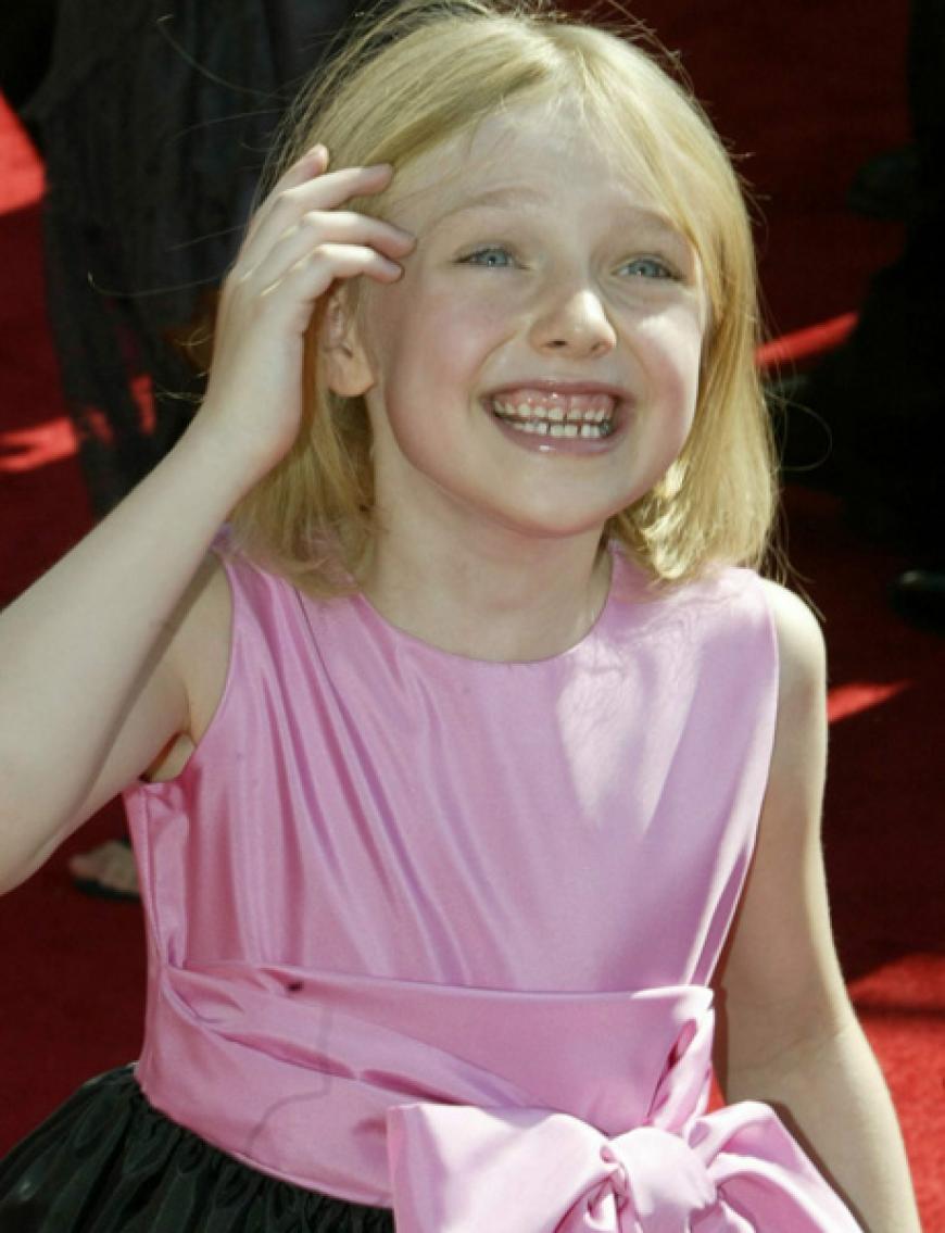 2003: Dieses Strahlen hat sie nicht verlernt. Wer hätte gedacht, dass Dakota Fanning einige Jahre später zu den gefragtesten Jungschaupielerinnen Hollywoods gehört?