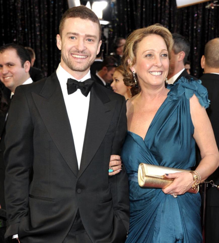 Mama ist die Beste: Justin Timberlake ist ein echtes Muttersöhnchen. Keine Entscheidung wird ohne Lynn Harless getroffen