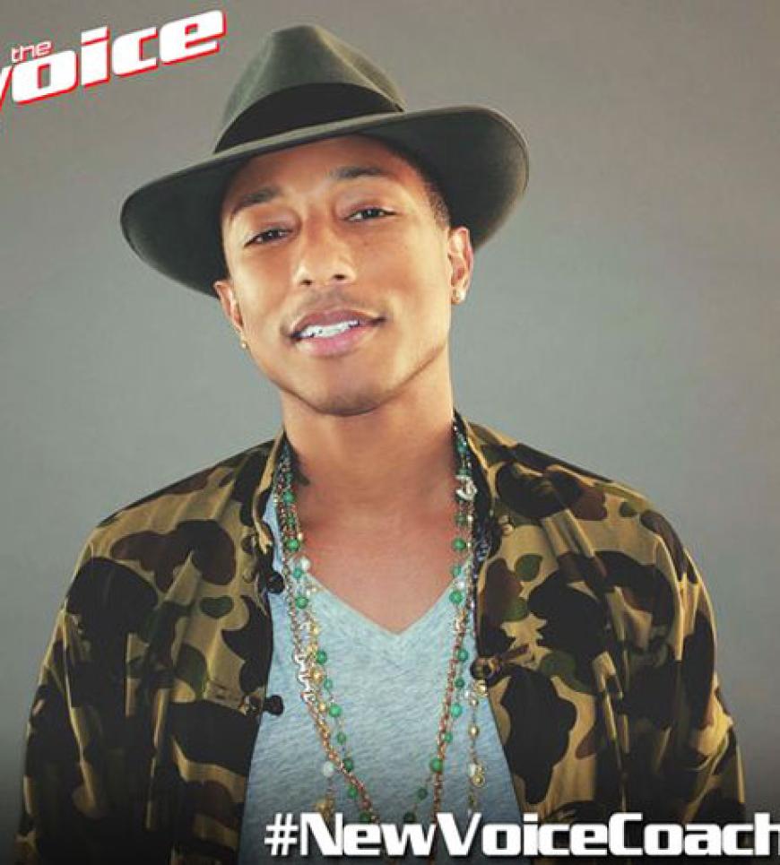 Die Produzenten von 'The Voice' sind 'so #happy', dass Pharrell Juror wird