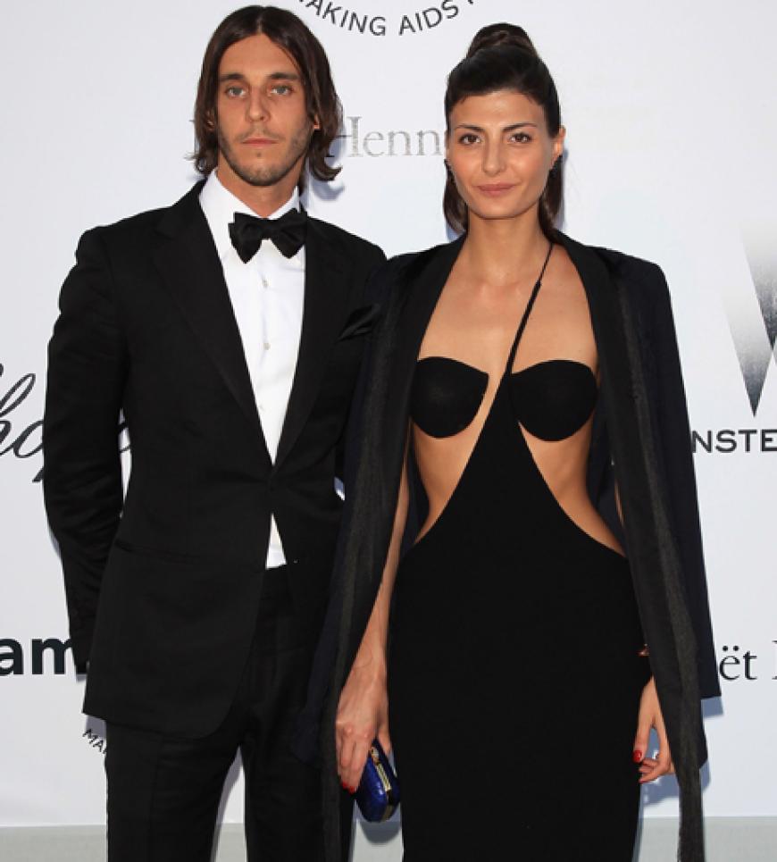 Vladimir Restoin Roitfeld mit Giovanna Battaglia