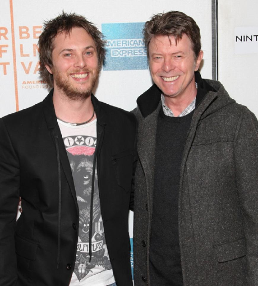 Duncan Jones mit Papa David Bowie