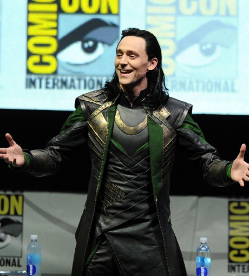 Tom Hiddleston kam in seinem