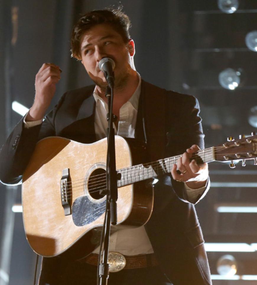 Marcus Mumford holte mit