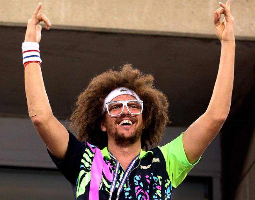He's sexy and he knows it! Redfoo von