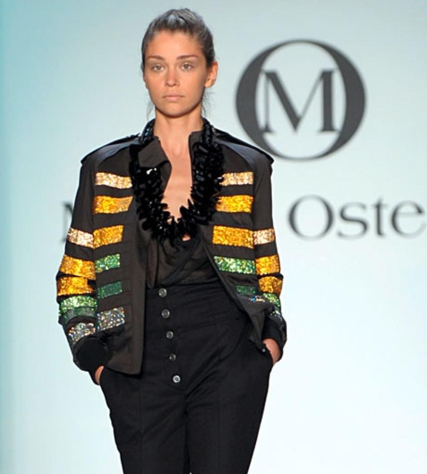 Der junge Designer ist schon zum dritten Mal bei der Mercedes-Benz Fashion Week mit dabei