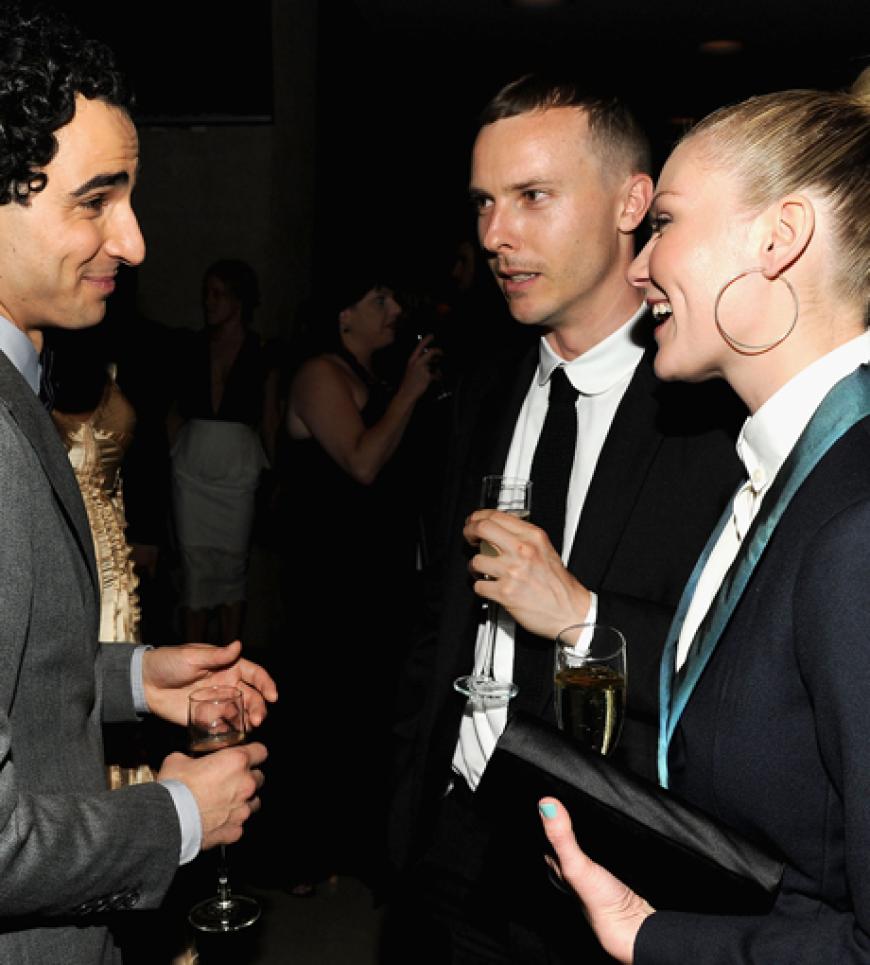 Kirsten Dunst im angeregten Fashiontalk