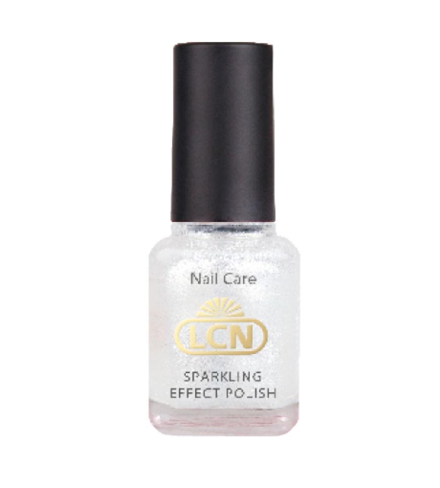 Glitzernder Überlack „Sparkling Effect Polish“ von LCN, ca. 5 Euro