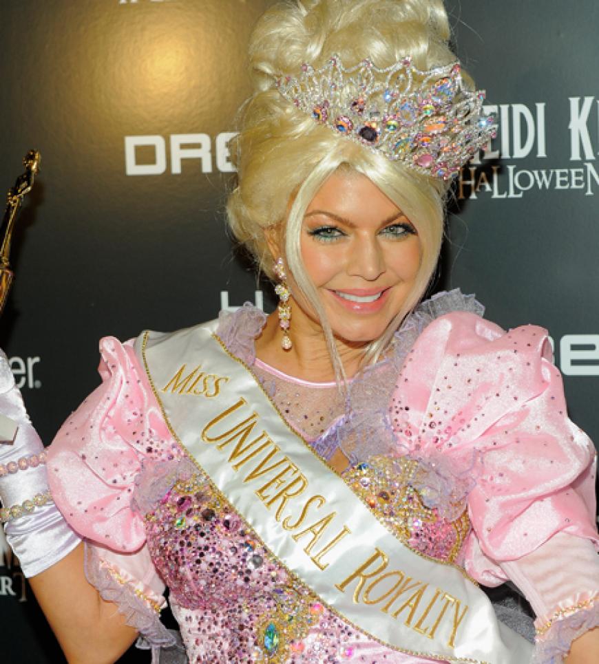 Zuckerpuppe: Fergie ganz in Rosa
