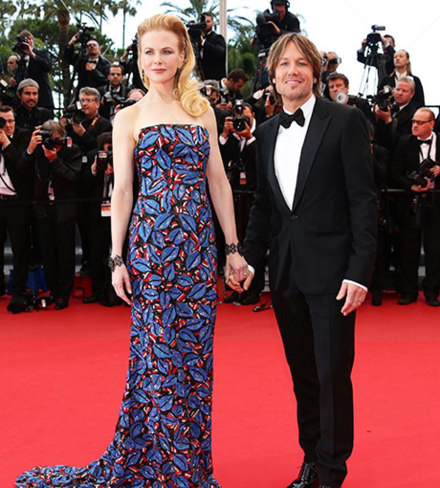 Hollywood-Star Nicole Kidman kommt mit Ehemann Keith Urban