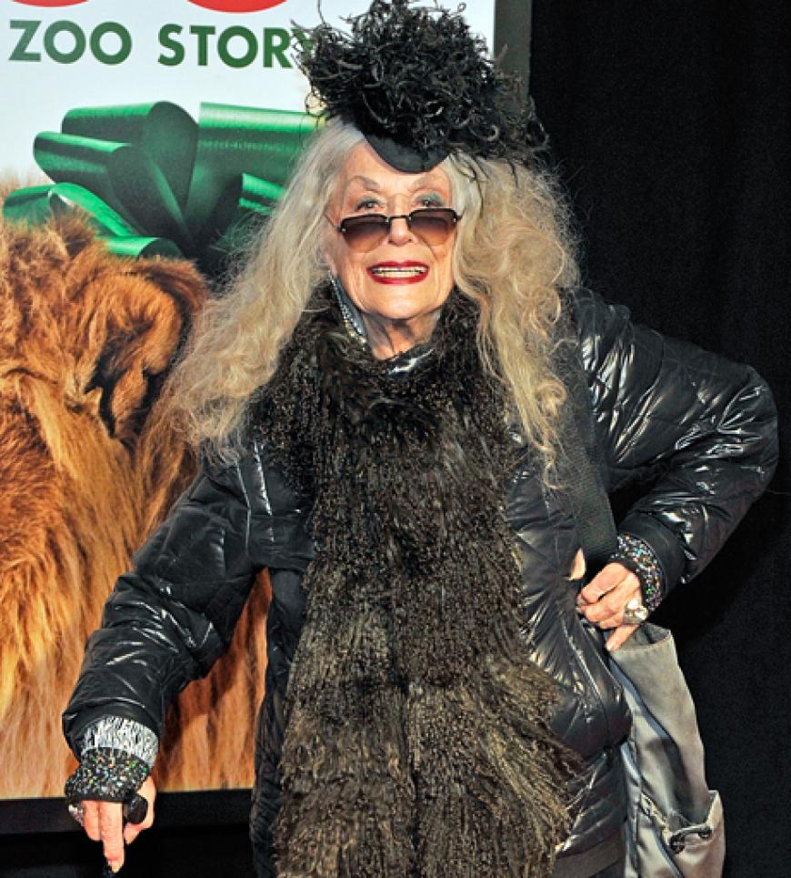Die Schauspilerin Sylvia Miles