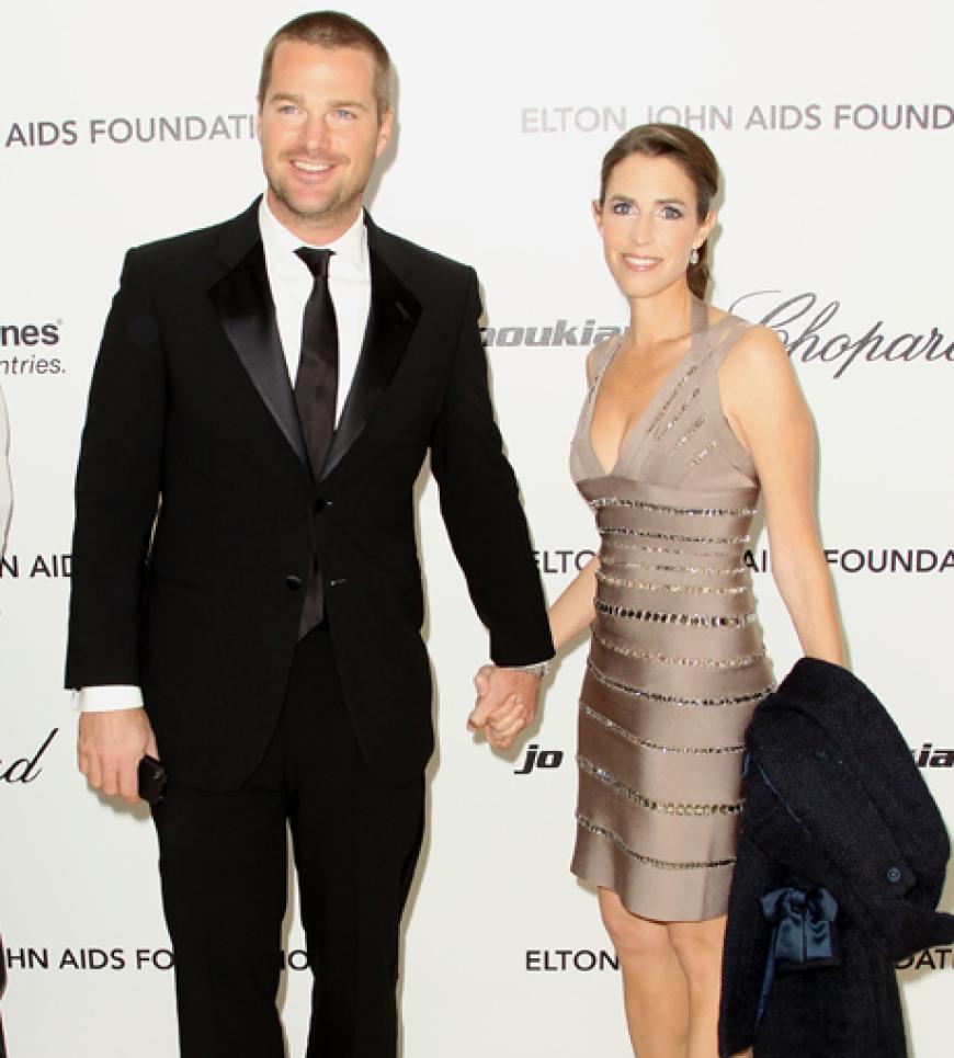 Chris O'Donnell kam gemeinsam mit Ehefrau Caroline Fentress