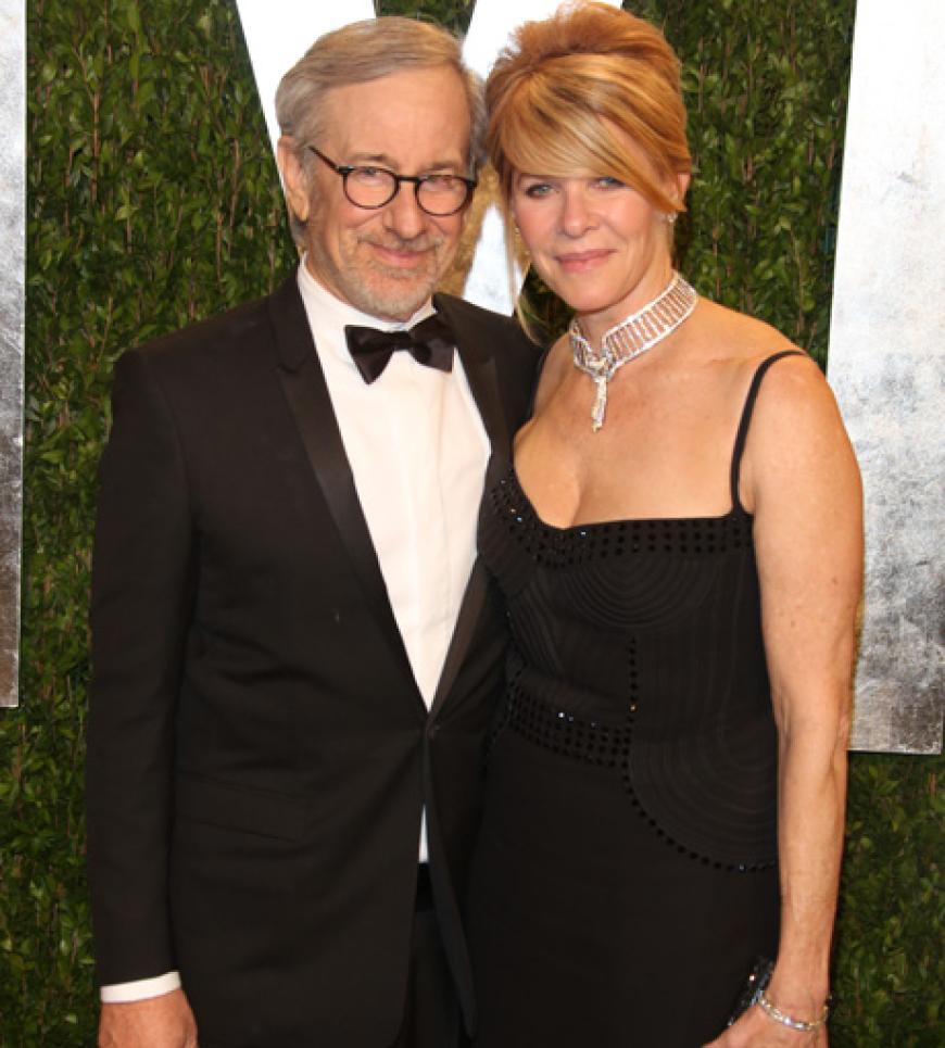 US-Regisseur Steven Spielberg mit Ehefrau Kate Capshaw