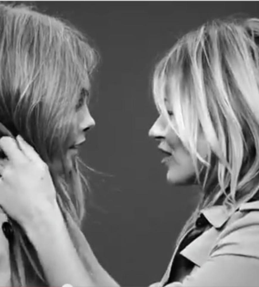 Kate Moss und Cara Delevigne machen gemeinsame Sache mit Burberry