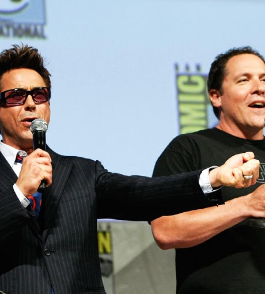 Robert Downey Jr. und Regisseur Jon Favreau kabbelten sich während der