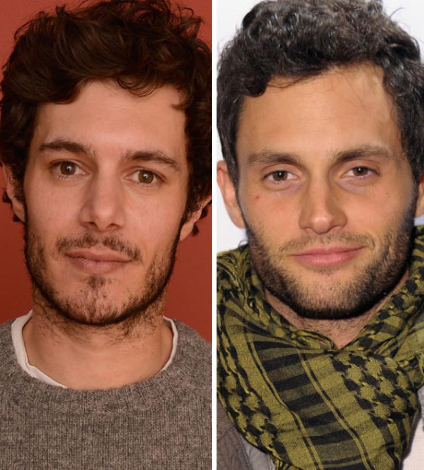 Sehen wir etwa doppelt? Viele Stars haben prominente Doppelgänger. Wir haben den Vergleich! Adam Brody und Penn Badgley