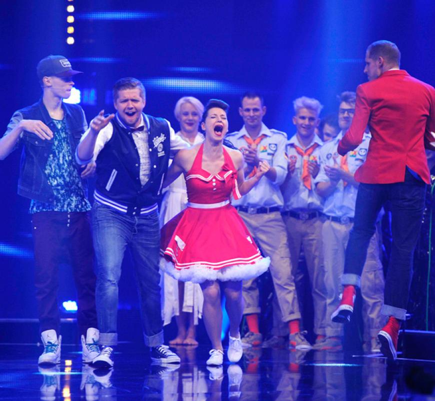 Kämpfen um den Titel:´ Die Swingin' Crocs (25-28 Jahre) aus Wien