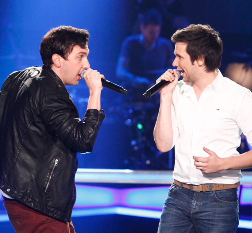 Die beiden bei „Blame It On The Boogie