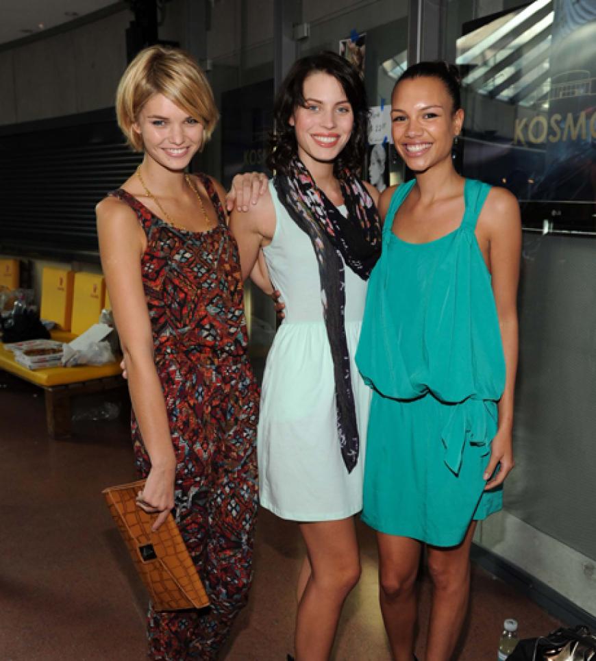 Die Fashion Week Berlin 2012 ist in vollem Gange - und es wirbelt nur so von Heidi Klums Topmodels! Wir zeigen die schönsten Auftritte von Luisa Hartema, Sara Nuru, Rebecca Mir und Co.!