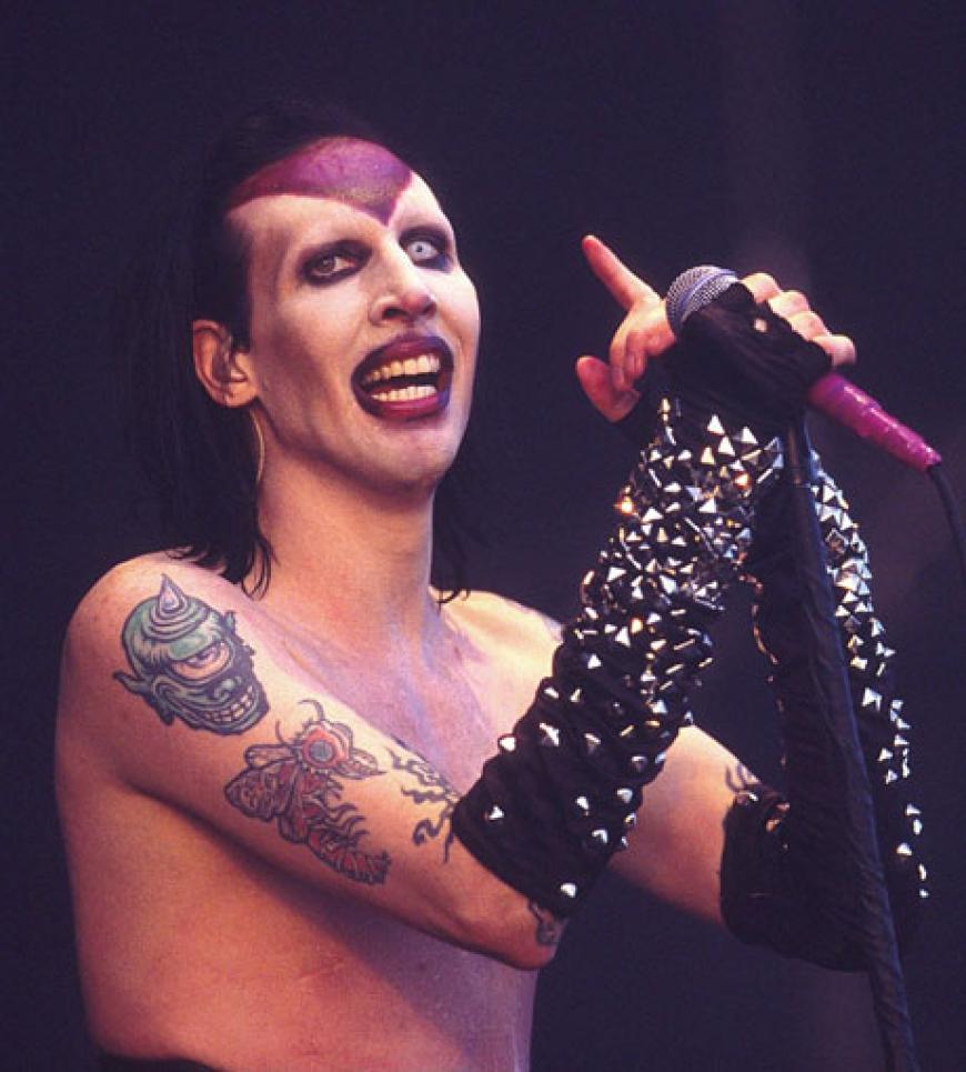 Marilyn gilt zu den Wegbereitern des rockigen Gothic-Kultes