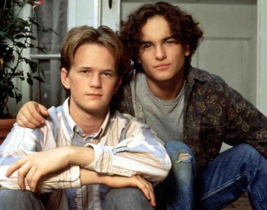 Johnny Galecki und sein Kumpel Neill Patrick Harris. Sie haben zusammen in dem Film