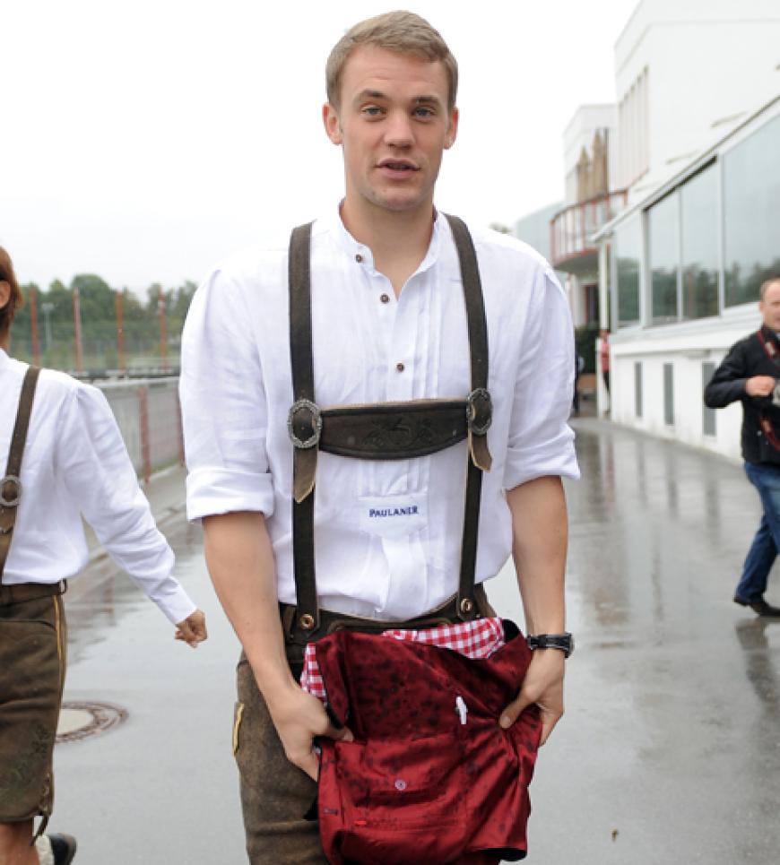 Torwart und Neu-Münchener Manuel Neuer