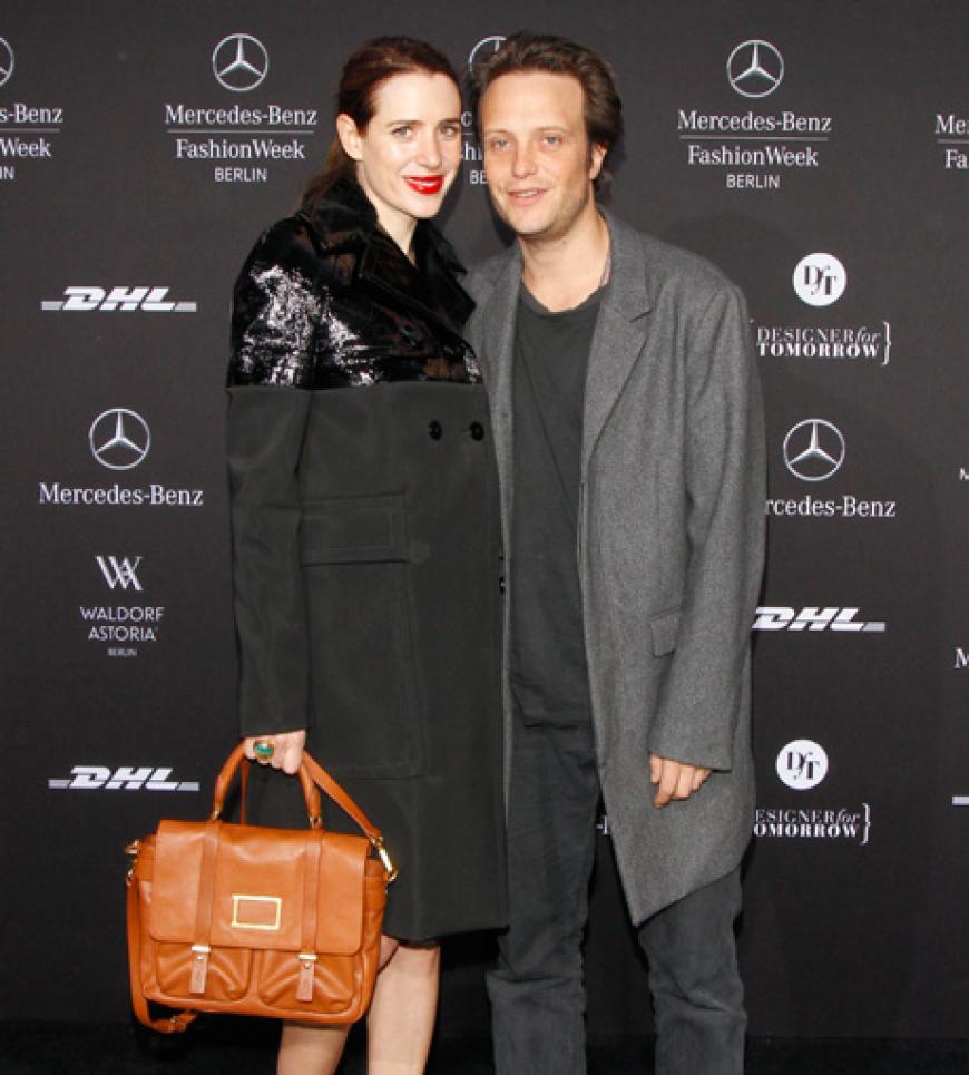 Julia Malik mit Ehemann August Diehl