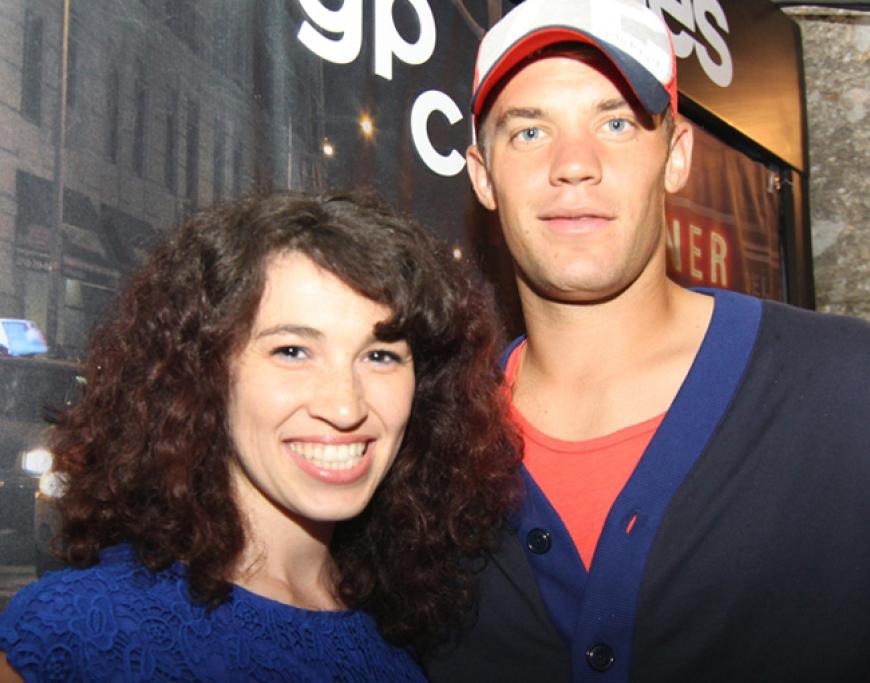 ... und mit Keeper Manuel Neuer ...