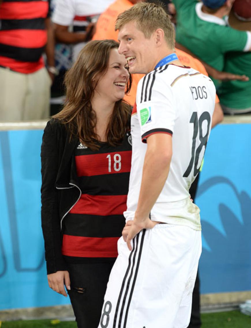 Tonis Kroos und seine Freundin Jessica, mit der er seit 2008 zusammen ist