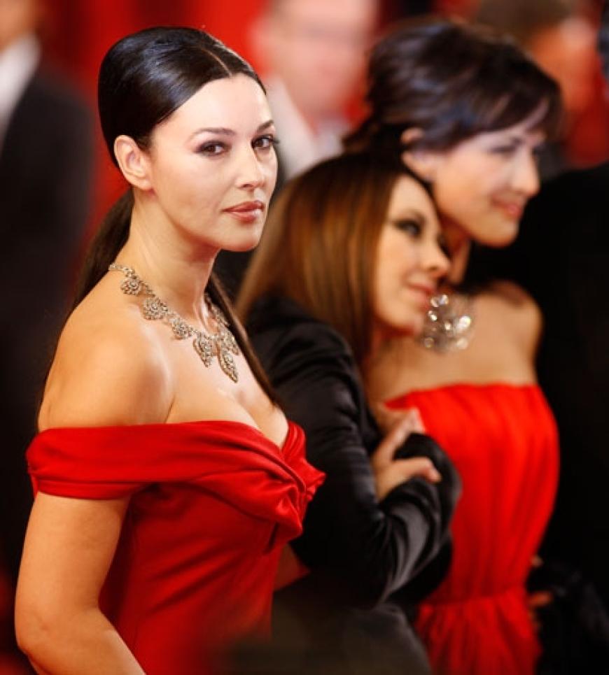 Monica Bellucci, Marina De Van und Sophie Marceau