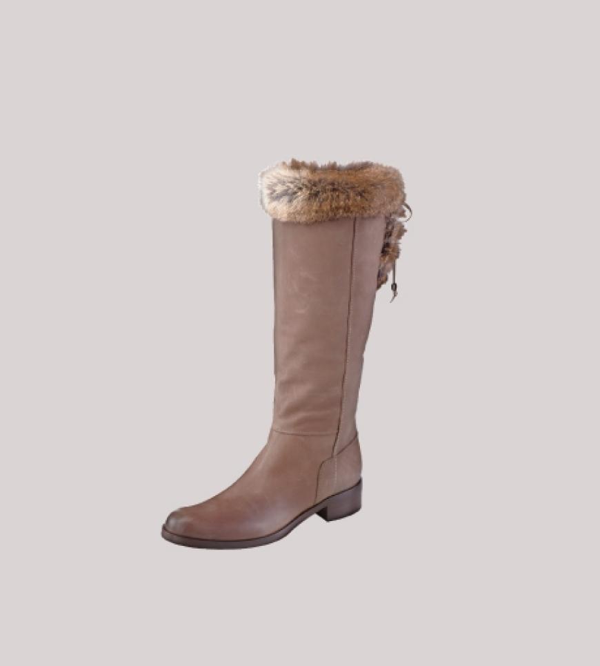 Reiterstiefel mit Farbschattierungen von Vic Matiè, ca. 345 Euro