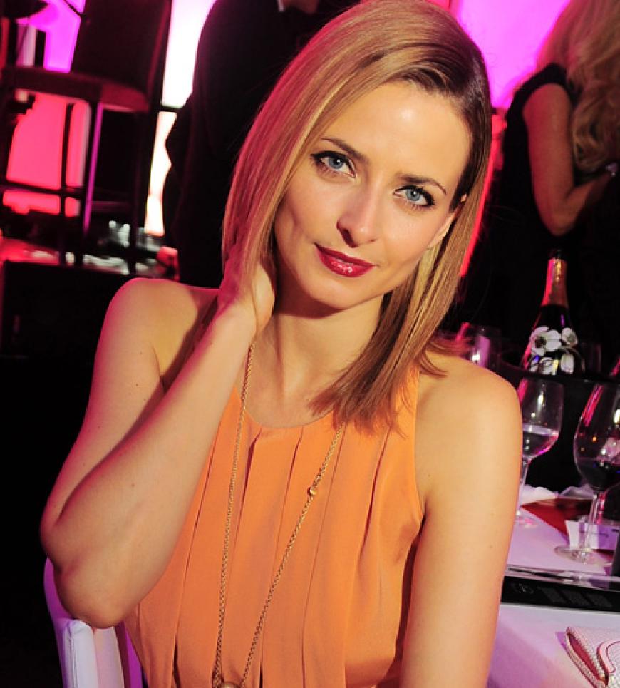 Model Eva Padberg war ebenfalls im Bayerischen Hof dabei