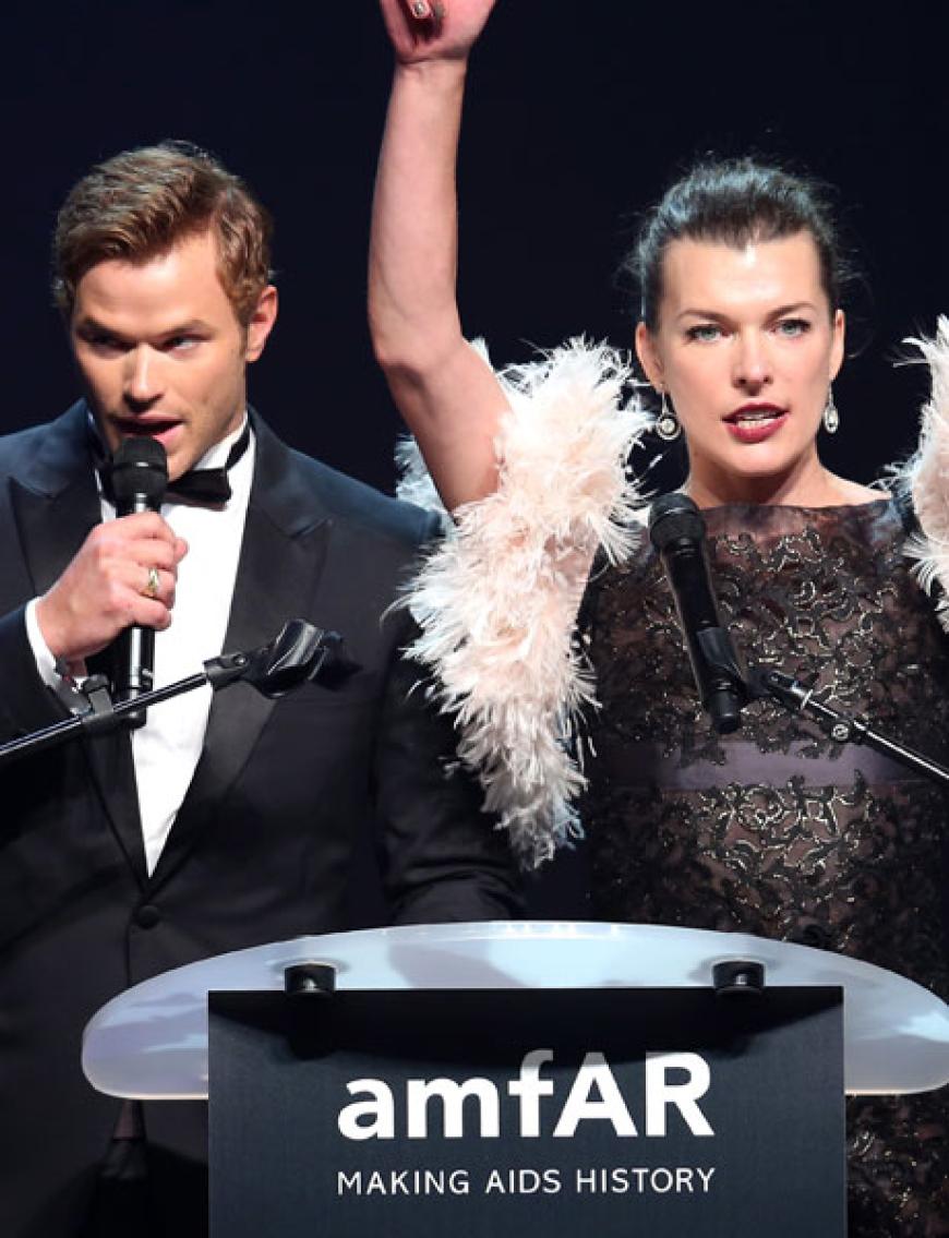 Kellan Lutz und Milla Jovovich