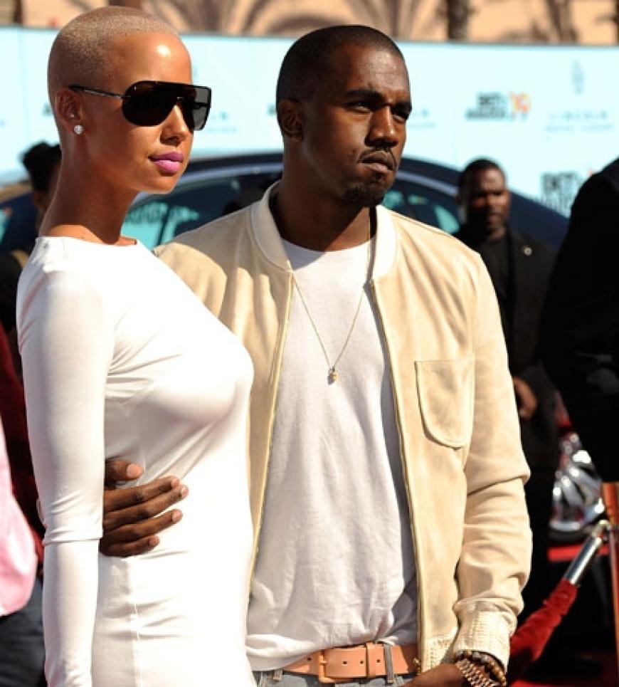 Kanye West und seine Model-Freundin Amber Rose haben sich wieder versöhnt