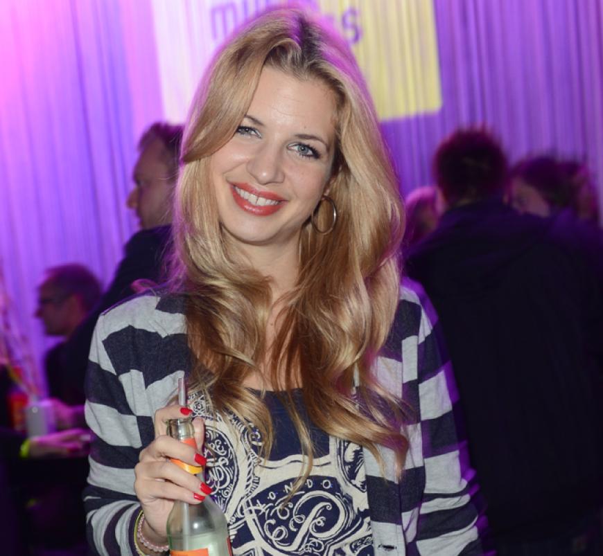 Susan Sideropoulos strahlt