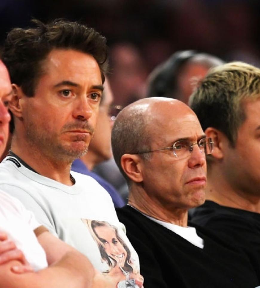 So sieht ein Mann aus, wenn sein Team verliert: Robert Downey, Jr.