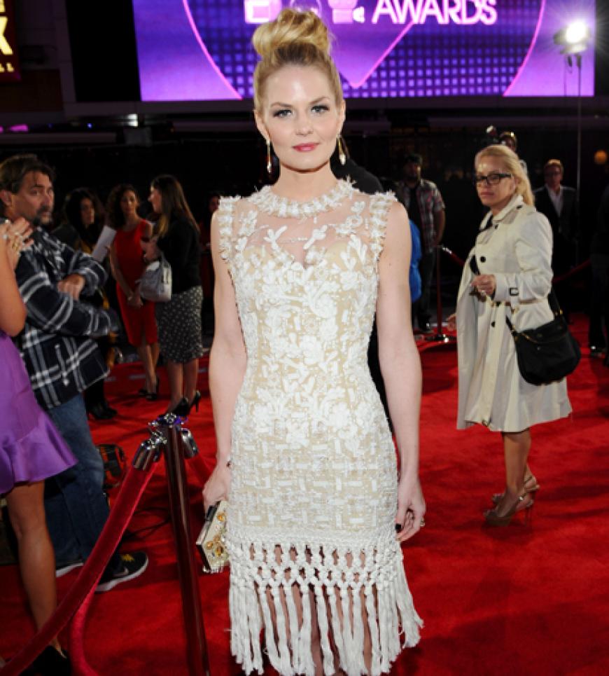 Ganz in Unschuldsweiß: Jennifer Morrison