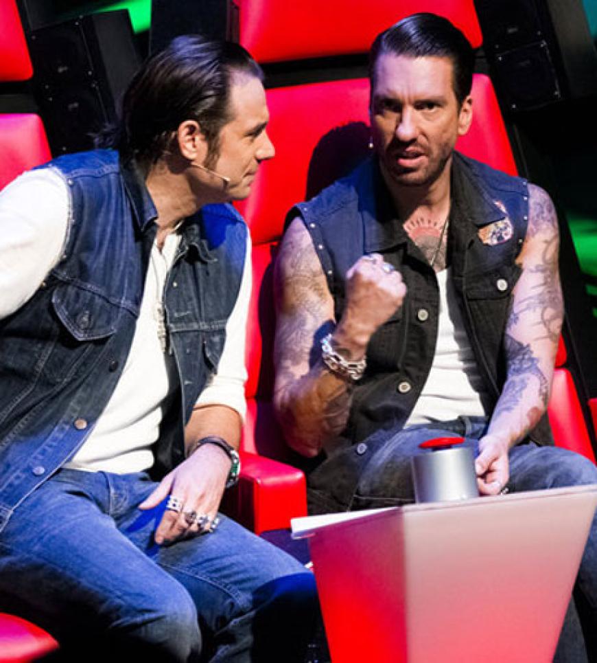 Sascha "Hoss Power" Vollmer (l.) und Alec "Boss Burns" Völkel (r.)