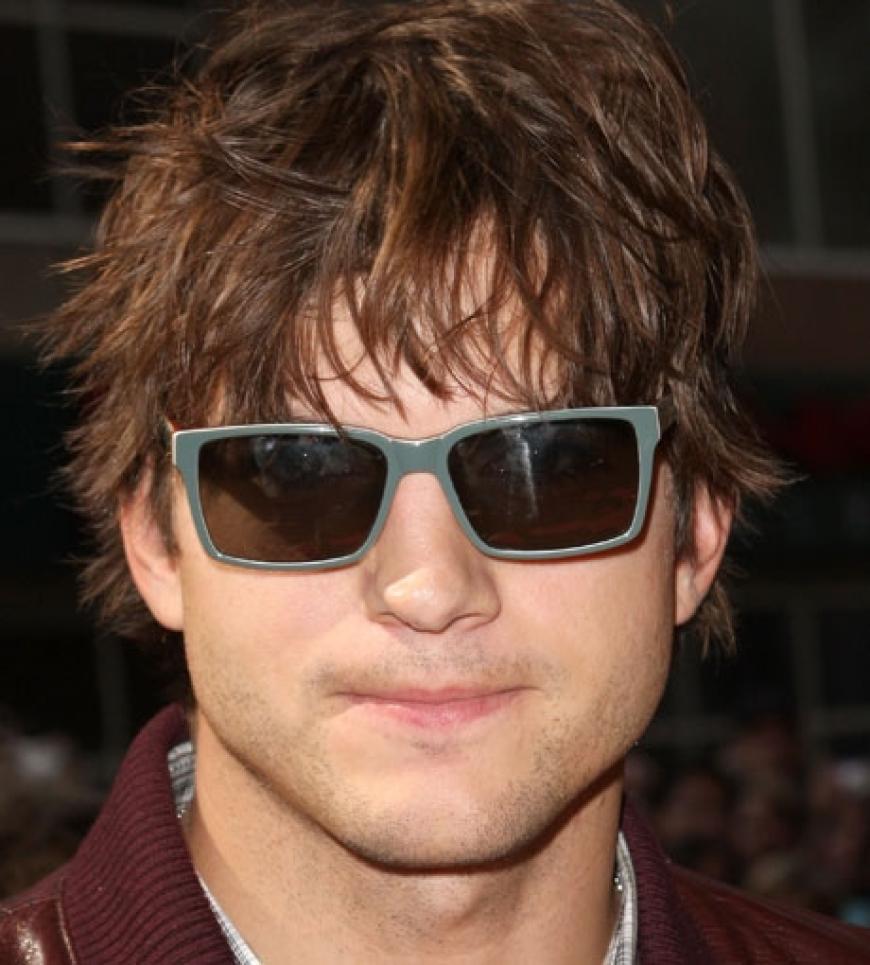 Ashton Kutcher mit stylischer Sonnenbrille