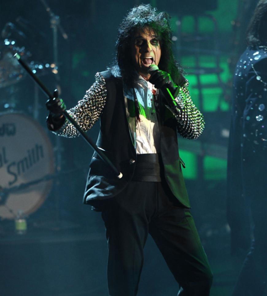 Alice Cooper auf der Bühne