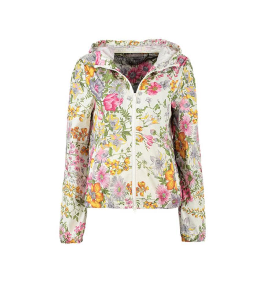 Wie ein Blumenmeer. Frühlingshafter-Blouson von Stefanel, ca. 170 Euro