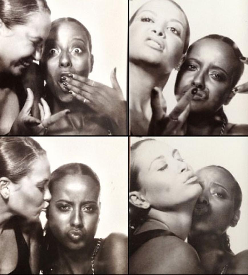 Wer hät's gedacht: Mandy Capristo & Sara Nuru sind beste Freundinnen. Sara ist für Mandy ein Teil der Familie. Die besten Freundinnen setzten sich zusammen in den Fotoautomaten