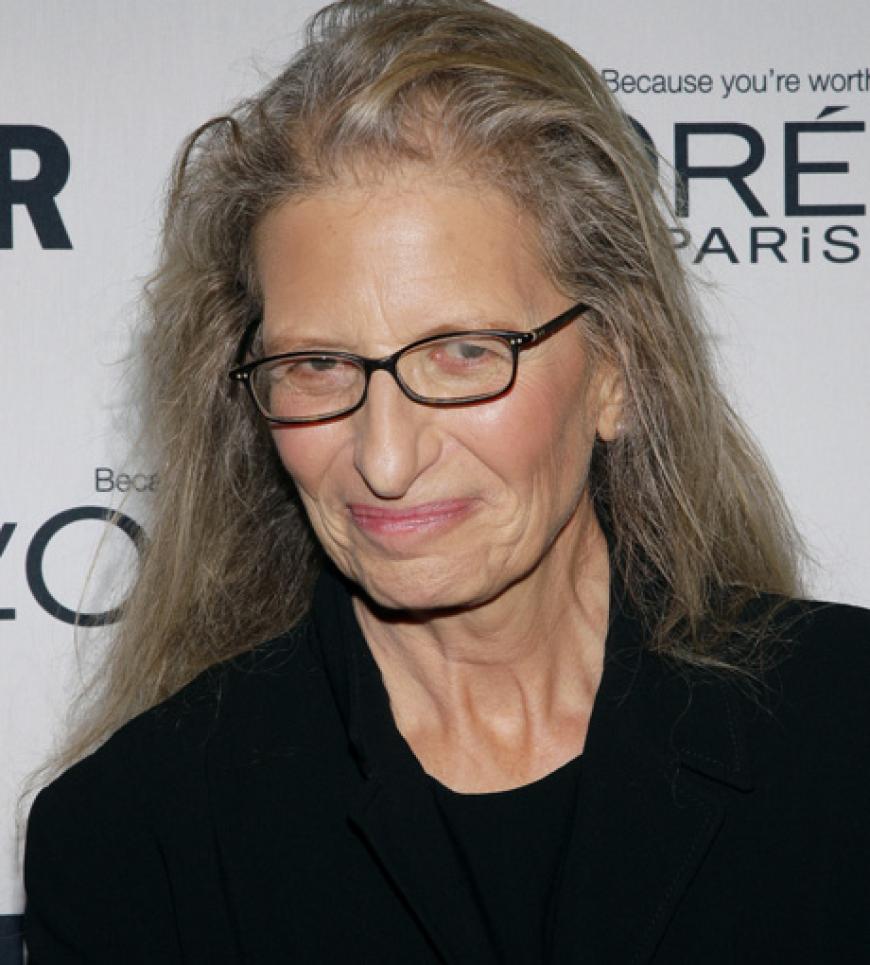 Starfotografin Annie Leibovitz stand dieses Mal selbst vor der Kamera